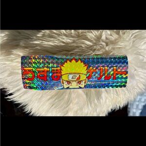 Anime Ninja Boy Prismatic Holographic Bumper Sticker